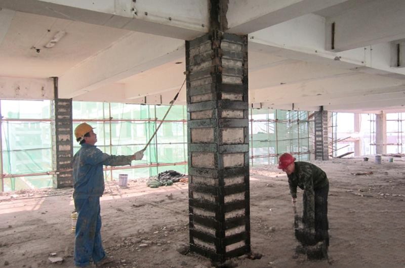 乌拉特前型钢外包钢加固施工的质量怎么做检测？